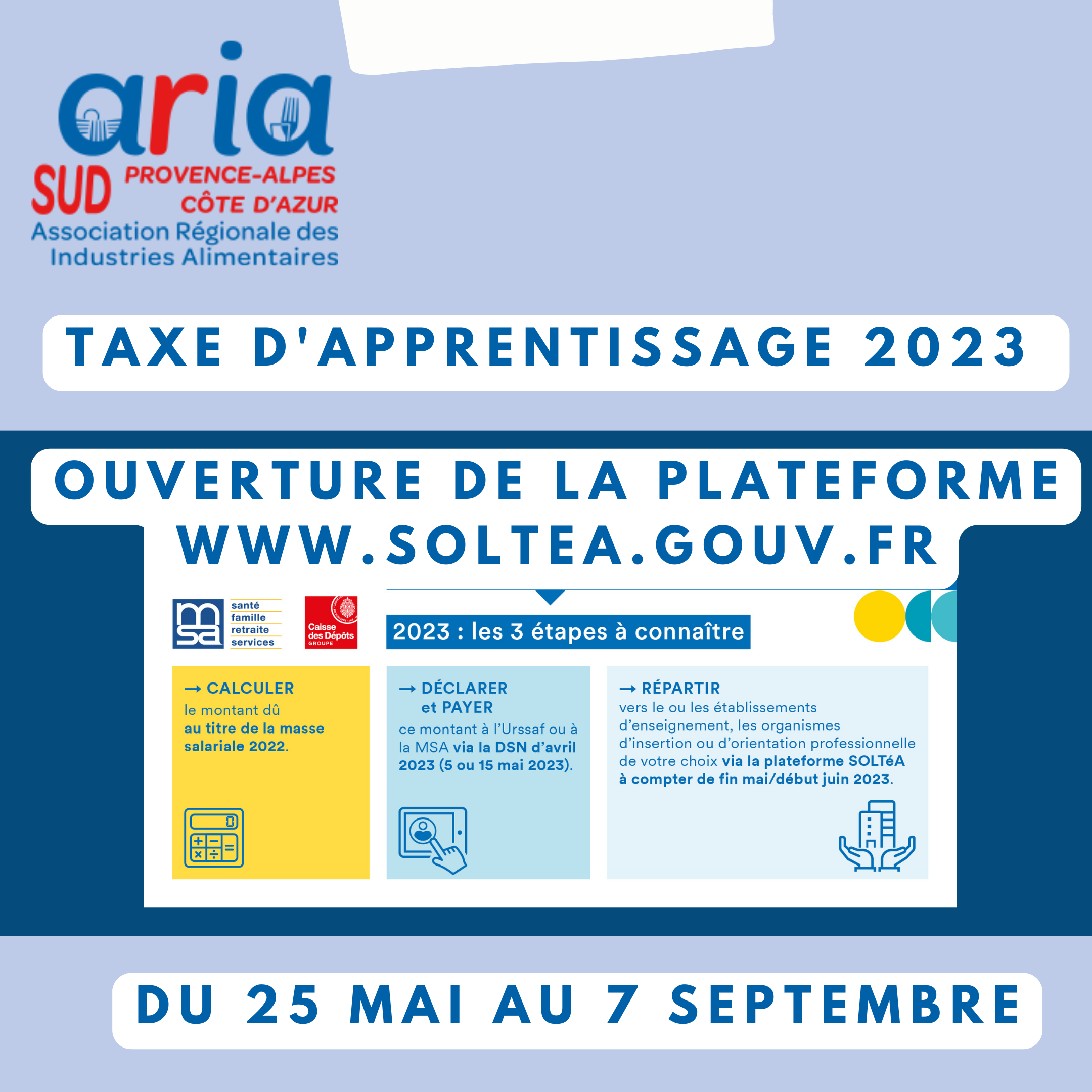 Ouverture De La Plateforme Solt A Les Entreprises Ont Jusqu Au Septembre Pour Attribuer Le